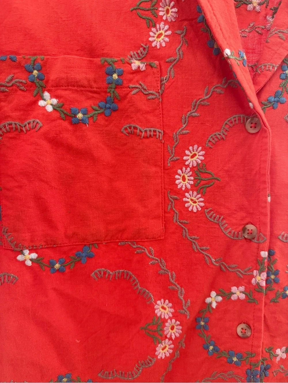 Damson Madder Embroidered Set